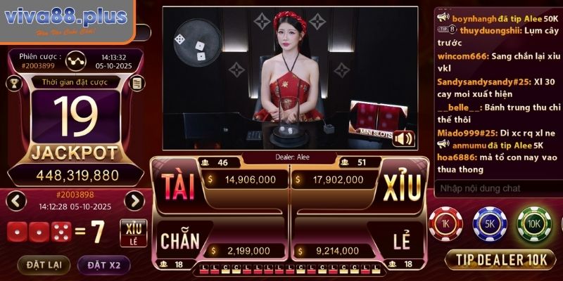 Quy luật chơi game Tài Xỉu Viva88
